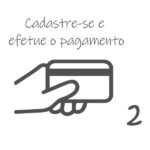 cadastre-se e escolha a forma de pagamento